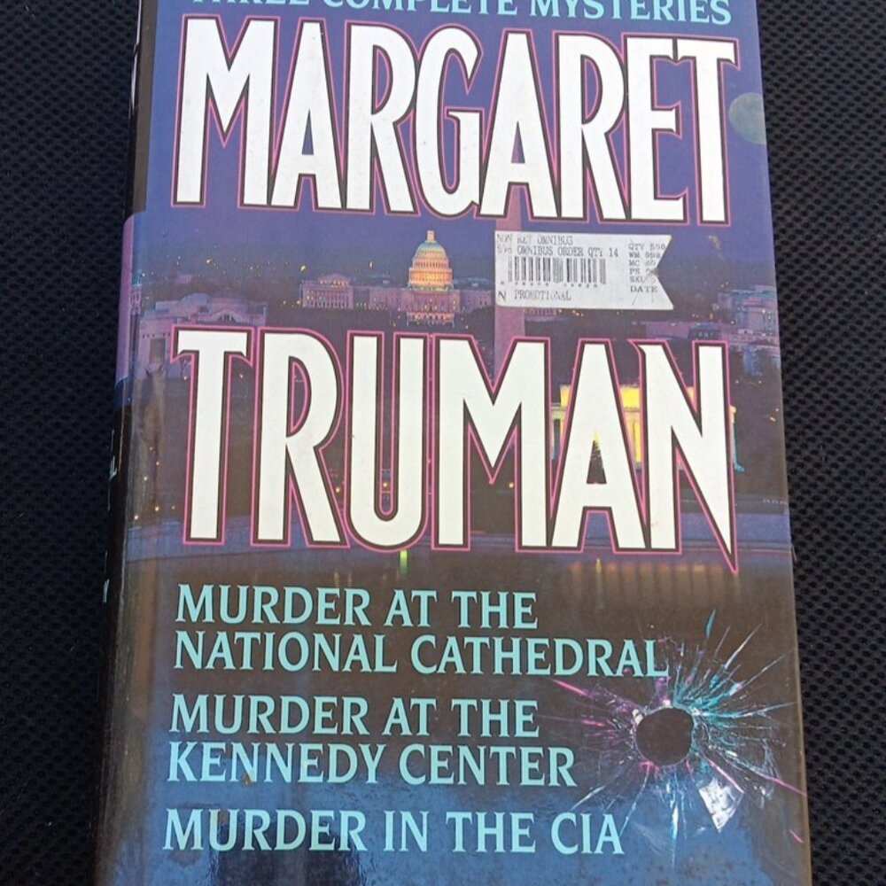 Margaret Truman Threeβ Complete Mysteries Hardcover Omnibus 1994 Wings Books